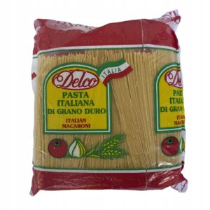 Italské Špagety Semolinové Delco 5 kg – MEGA BALENÍ / Výhodně do zásoby